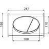 Инсталляция ALCAPLAST SET с белой кнопкой AM101/1120-31RU M70-0001