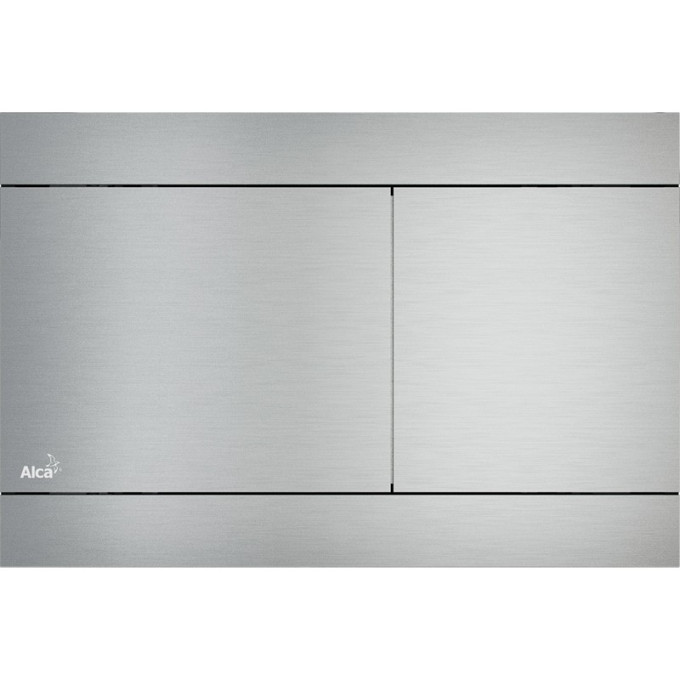 Кнопка управления ALCAPLAST FLAT FUN-INOX, матовый металл