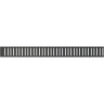 Решетка ALCAPLAST PURE-850BLACK для водоотводящего желоба
