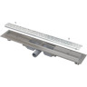 Водоотводящий желоб ALCAPLAST APZ111-550 АНТИВАНДАЛ с решеткой, низкий